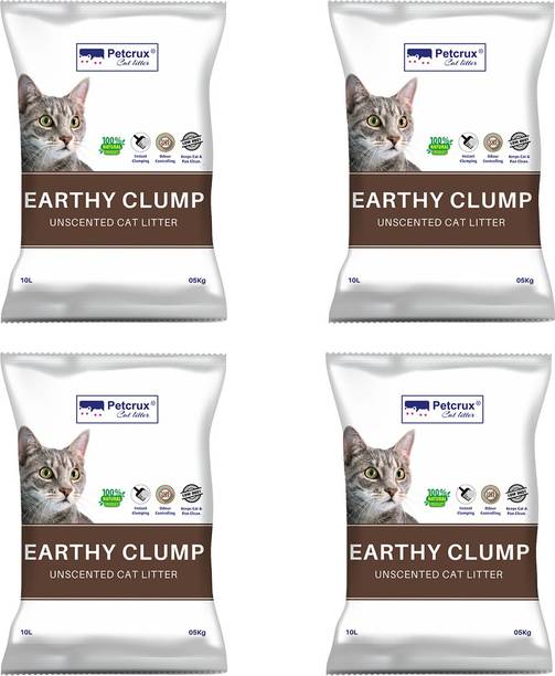 Petcrux pc-earthy-litter-5kgPK4 Pet Litter Tray Refill