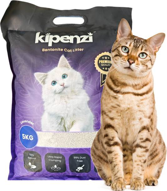 Kipenzi Bentonite Cat Litter (Lavendar) Pet Litter Tray Refill
