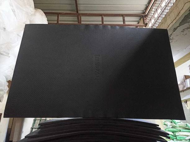 JINDALMAT Black MAT|Heavy Duty| Cow Mat, Feeding Mat, BPA Free, Easy Clean Cow, Dog, Hamster, Guinea Pig, Miniature Pig Pet Mat