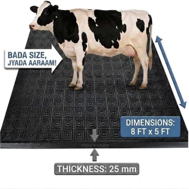 HAKEX MAT FOR ALL ANIMALS,WATERPROOF, ANTISLIP SURFACE,HEAVY THIKNESS 25MM Cow Cow Pet Mat