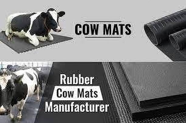 JINDAL PREMIUM Cow/Buffalo MAT for Animals, EVA Rubber MAT, Waterproof Comfortable MATS Cow, Dog, Hamster, Guinea Pig, Miniature Pig Pet Mat