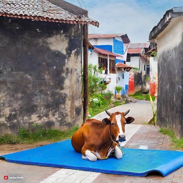 LCARNO Long Lasting Cow Mat, use for Buffalo Bull and Horses 24 mm Cow, Dog, Hamster, Guinea Pig, Miniature Pig Pet Mat