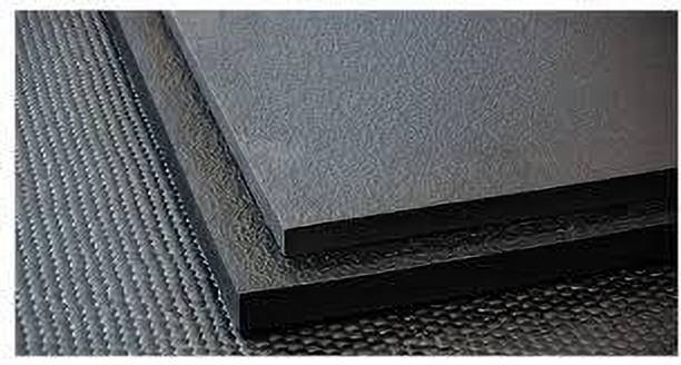 JINDAL KING Black Cow Mat Waterproof |COW MAT| With Raised Edges Cow, Dog, Hamster, Guinea Pig, Miniature Pig Pet Mat