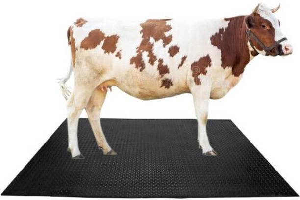 HAKEX COW MAT-Waterproof Rubber(Mat 8*5 Feet)BPA Free For Horse-BD | Cow, Dog, Hamster, Guinea Pig, Miniature Pig Pet Mat