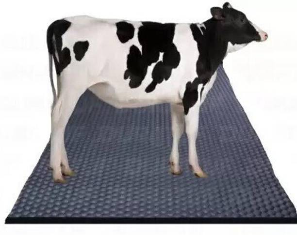 Noroix Cow mat Premium Black Color Cow Pet Mat Cow, Dog, Guinea Pig, Hamster, Miniature Pig Pet Mat