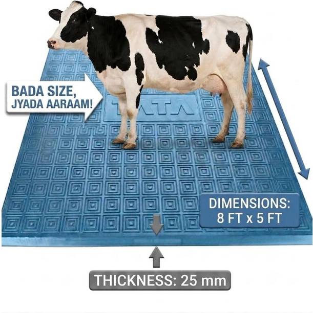 HAKEX MAT FOR ALL ANIMALS,WATERPROOF, ANTISLIP SURFACE,HEAVY THIKNESS 25MM Cow PET MAT Cow Pet Mat
