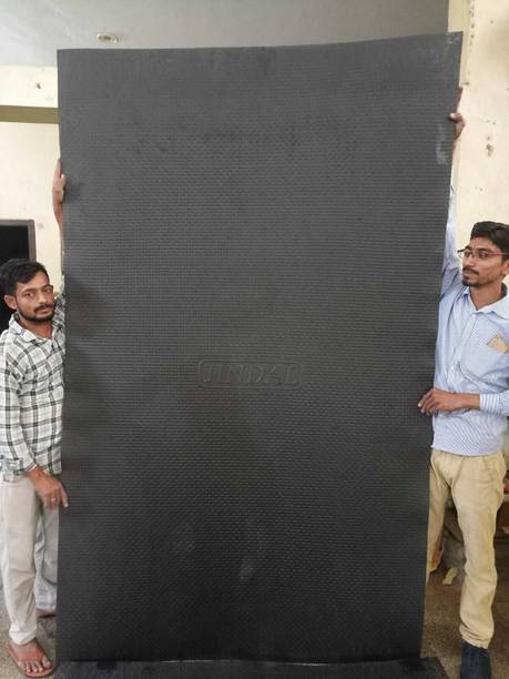 JINDAL KING Waterproof, Raised Edges, Mat for Cows Mat for Animal Heavy Based (BLACK) Cow, Dog, Hamster, Guinea Pig, Miniature Pig Pet Mat