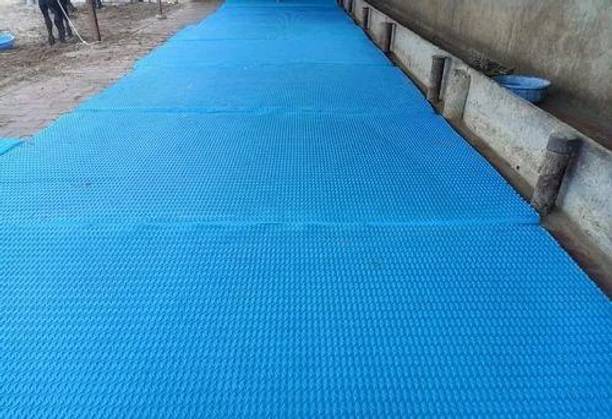JINDAL PREMIUM Cowmat Waterproof, Mat for All Animal ( Blue) Cow, Dog, Hamster, Guinea Pig, Miniature Pig Pet Mat