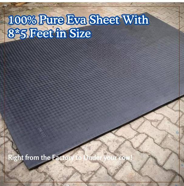 HAKEX A48Black Cow Mat For all animals, BPA Free, Easy Clean And Waterproof Size 8*5 | Cow, Hamster Pet Mat