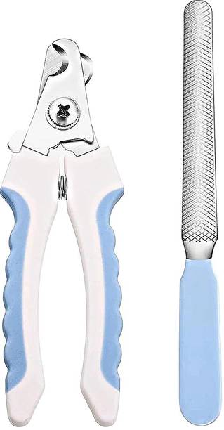Foodie Puppies Professional Pet Nail Cutter/Clipper/Trimmer with Filer - (Nail Cutter, Small) Scissor Nail Clipper