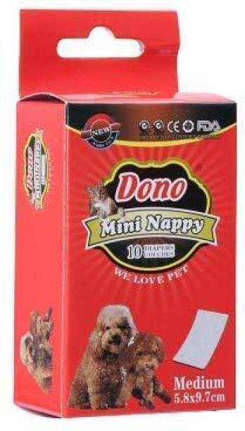Emily Pets Mini Nappy for Dogs in Heat Napkin Pad Pet Absorbent Pet Pad Holder