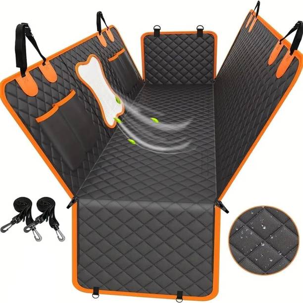petlux Back Seat Cover for Dogs Durable Waterproof Scratch Proof Dog Hammock Seat Cover Hammock Pet Seat Cover