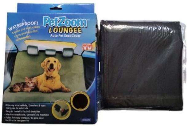 PET FUN Waterproof Auto Pet Seat Cover – Car Back Seat Protector for Dogs & Cats Bench Pet Seat Cover