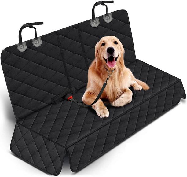 Silavya Pet Car Seat Extender for Dogs | Waterproof Rear Seat Protector Hammock Pet Seat Cover