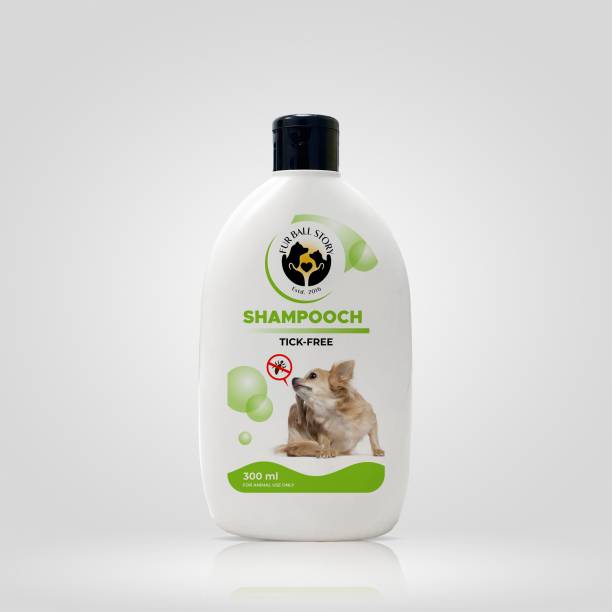 Fur Ball Story Shampooch Tick Free Dog Shampoo (300 ml) Flea and Tick Mild Dog Shampoo