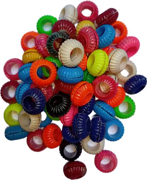 Kailash Pigeon Sound Plastic Foot Multicolor Ring 70 Pcs Plastic Training Aid For Bird