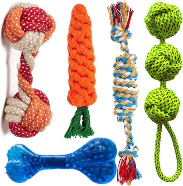 decorvaiz Puppies COMBO Kits for Small and Medium Dogs, Chew Toys for Puppy Cott