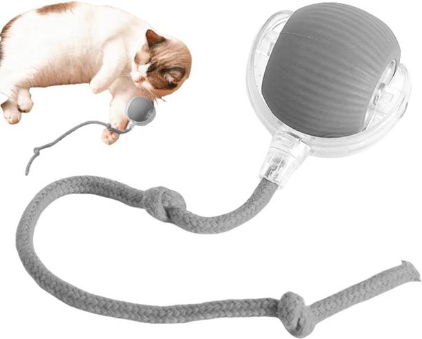 decorvaiz Dog, Cat Toys Ball, Electric Rolling Ball Moving Ball Silicone Ball For Cat