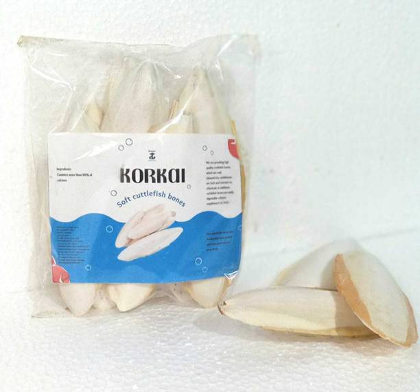 Korkai Cuttlefish bones for birds budgies finches 100g Cotton Bone For Bird