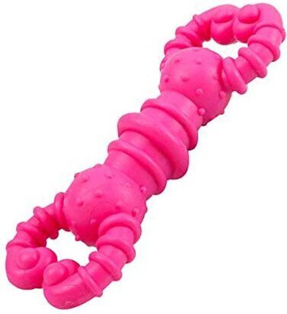 Pettivo Pets Shrimp Shaped Non-Toxic Bite Resistant Rub...