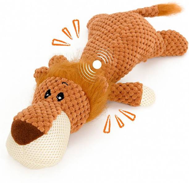 decorvaiz Dog Toy with Sound - Plush Chew & Rope Toy for Dogs - Squeaker & Crinkle Toy Cotton Chew Toy, Plush Toy, Squeaky Toy, Training Aid, Tug Toy For Dog & Cat