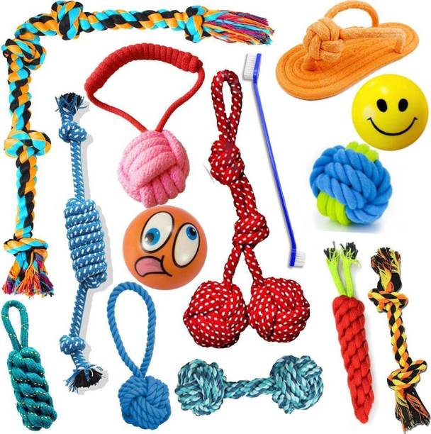 YOUHAVEDEAL Dog Toys, 14 Pack Durable Rope Chew Toys ...