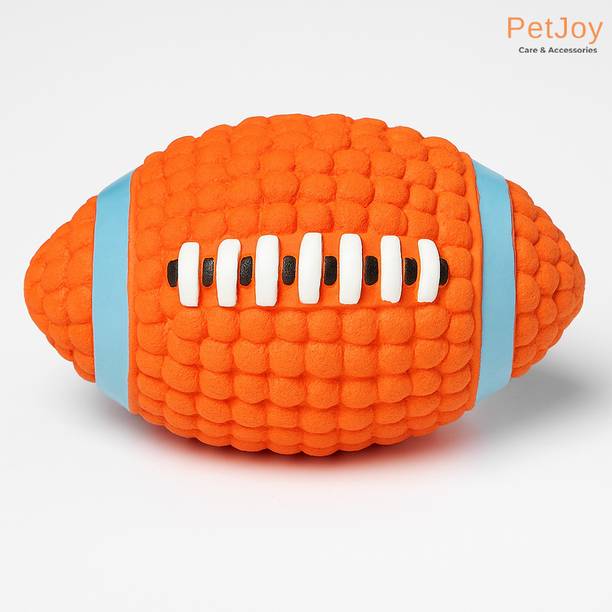 PetJoy Durable, Non-Toxic & Soft Chewing, Floating, Training & Bouncing Pet Toy Rubber Ball For Dog