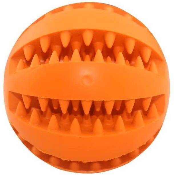 PETZ R US Pet Food Dispensing Chew Ball for Dogs, Inter...
