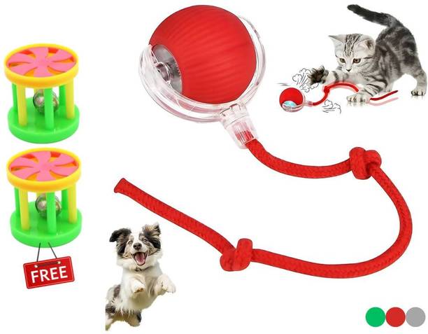 Petfun Interactive Touch-Activated Cat Toy Smart Roll...