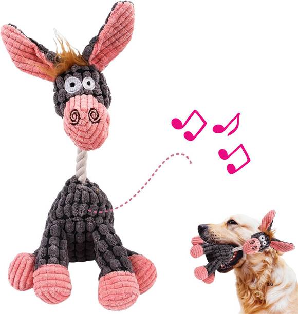 decorvaiz Plush And Squeaky Sound Soft Chews Toys for Dogs – Cotton Chew Toy, Plush Toy, Soft Toy, Squeaky Toy, Tug Toy For Dog & Cat