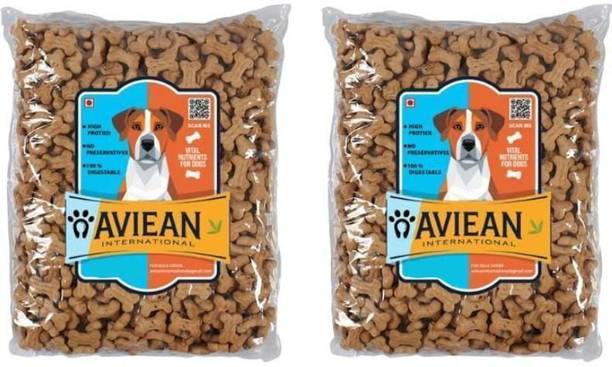 Aviean International 1.4 Kg Dog Biscuits 2 Pack (700*2,Gm) Puppy Combo (Chicken 