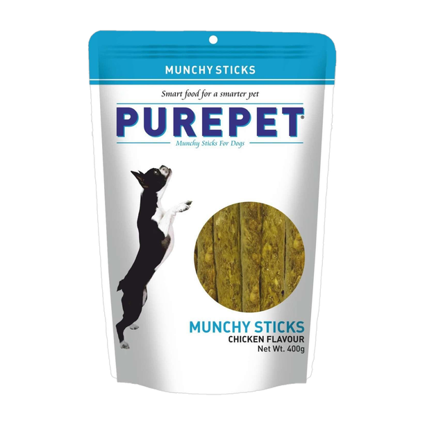 Purepet Munchy Sticks Chicken Dog Treat