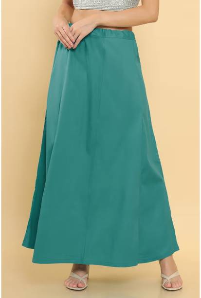 Lootnixx SP_SEA_GREEN_XXXL Pure Cotton Petticoat