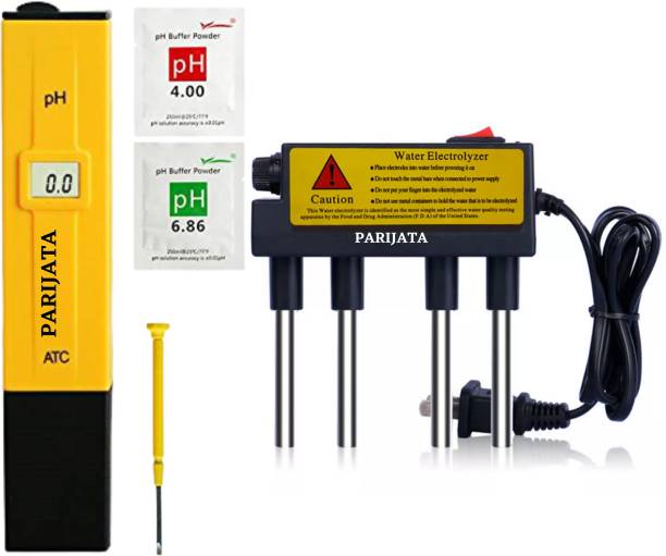 Parijata Digital ph meter and water electrolizer for water testing meter pen Digital pH Meter
