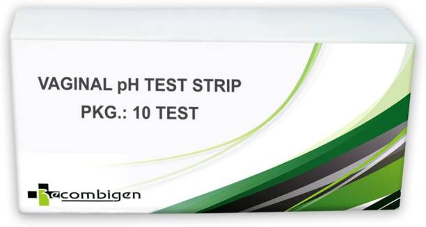 Clear & Sure Vaginal PH Test Strip for Women Pack of 10 Test pH Testers