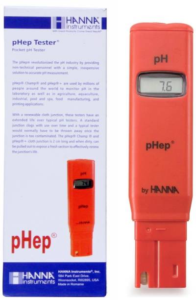 BALRAMA Hanna pHep Family Model PH Meter Hanna Family Model Water Acidity Purity Tester Digital pH Meter