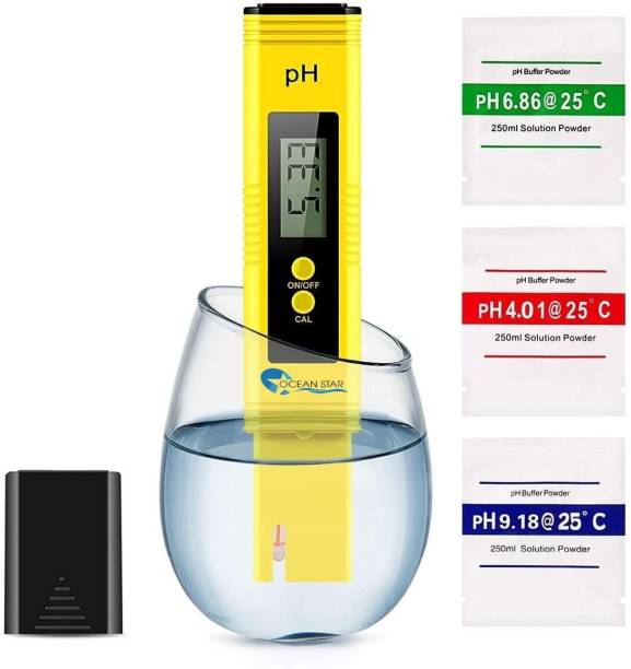 OCEAN STAR Digital LCD Pocket Pen type pH Meter for water testing Digital pH Meter