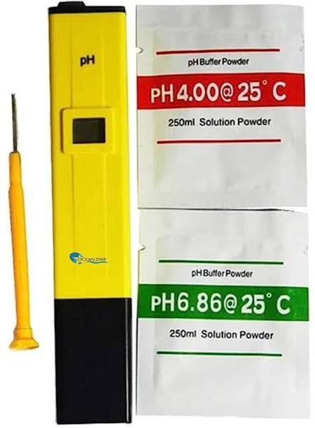 OCEAN STAR Digital Portable Pen Type pH Meter Tester with LCD Display Digital pH Meter