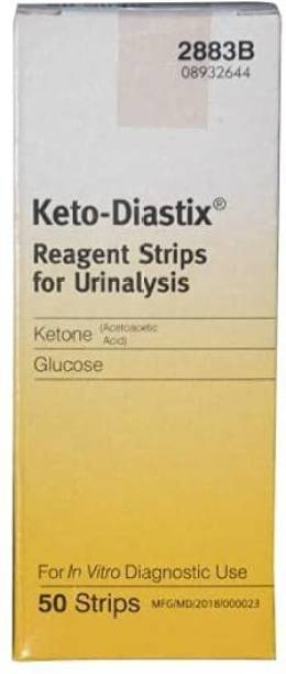 Keto - Diastix Reagent Strips for Urinalysis- 50 Ph Test Strip
