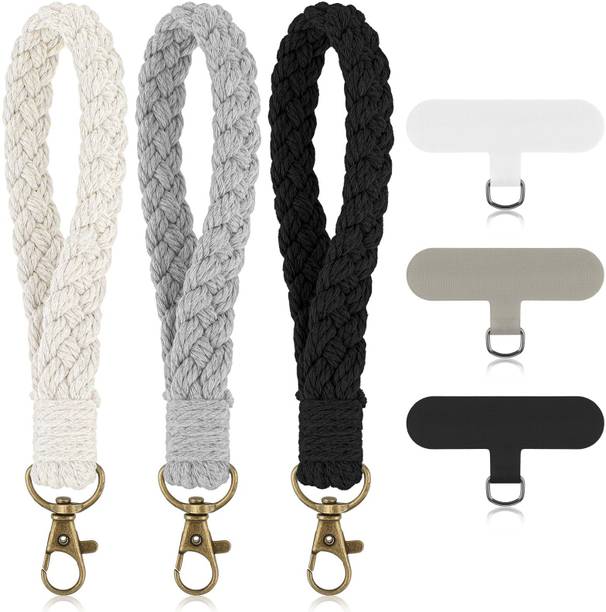 gustave Phone Wrist Strap 3 Pack Adjustable Lanyard Crossbody Hand Strap Holder Phone Charm