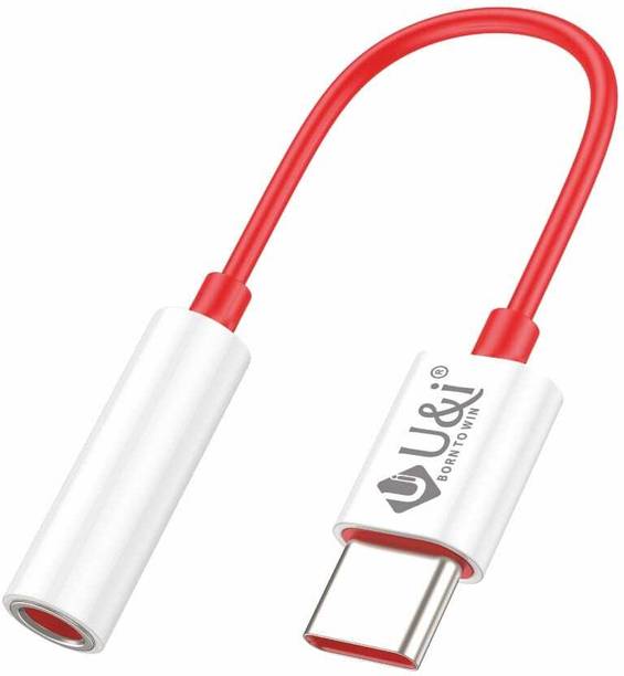 U&i world Red type c to 3.5mm jack connector Phone Converter