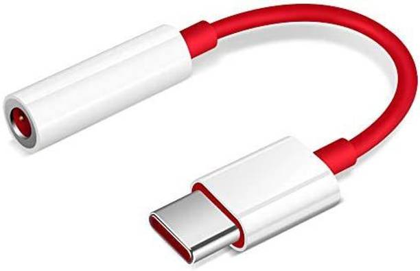 FREETOO OnePlus Type C to 3.5 mm Jack Audio Connector Noise Cancelling Headphones Jack Converter Audio Adapter for OnePlus Phone Converter