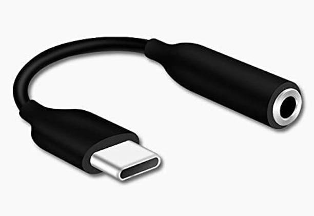 ZENIFY Black samsung audio jack oneplus type c to 3.5mm jack connector Phone Converter