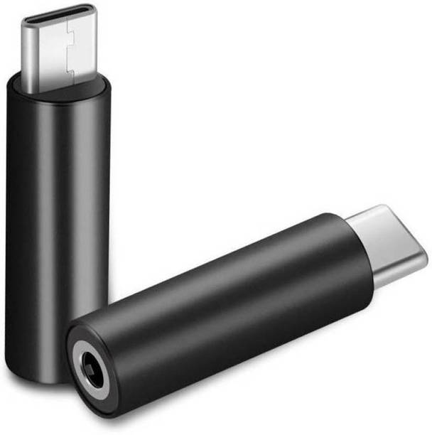 RALGUAT Multicolor Type C to 3.5 mm Jack Audio Splitter Phone Converter