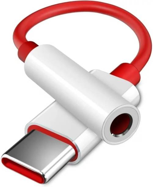 Relix Type-C to Headphone Jack Cable for OnePlus-8/9/10/11/nord/Ace | USB Type-C to 3.5mm Audio Adapter, Hi-Res DAC Stereo Aux Converter Dongle Phone Converter