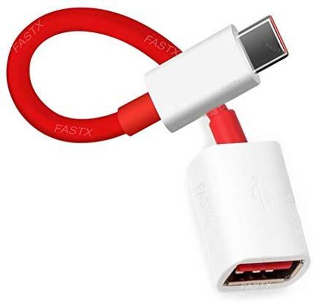 FASTX red & white Type c otg hub connector adapter for oneplus Android mouse keyboard Phone Converter