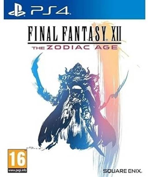 FINAL FANTASY XII THE ZODIAC AGE PS4 Games CD | HD Remastered Fantasy JRPG with Ivalice Adventure | PS game with Zodiac Job System | Reconstructed Battles | Sound Improvements & Classic Role-Playing Gameplay | ps4 games playstation | Perfect gift for Gamer