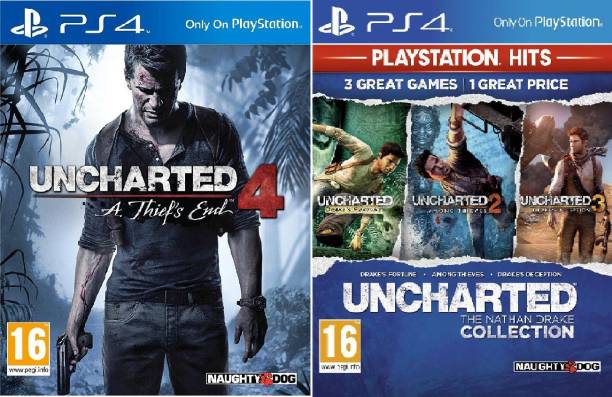 Uncharted 4 Uncharted Collection Hits PS4 (2016)