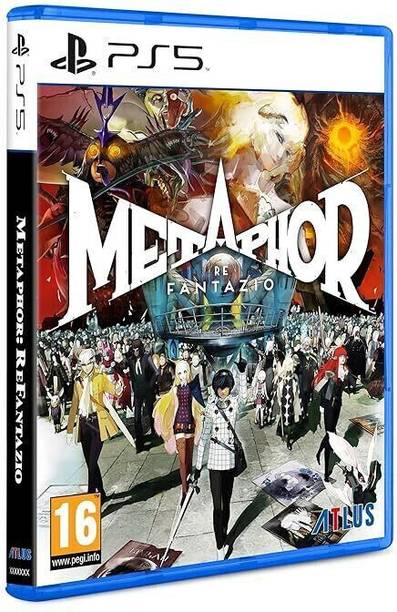 Metaphor ReFantazio Launch Edition | PS5 Game CD | High Fantasy Roleplay Adventure | Top Rated PS5 Games Collection | Must-Have PlayStation 5 Games Experience | Epic Storytelling RPG for PS 5 Games Fans | Premium metaphor refantazio ps5 Release