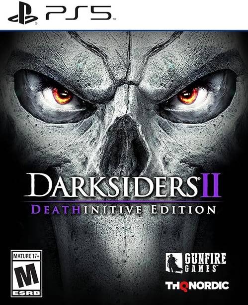 Darksiders II Deathinitive Edition PS5 Game CD | Action Adventure RPG with Death Horseman Story | Hack and Slash Combat | PS game with Loot Customization & Remastered Gameplay | playstation 5 games for Action RPG Fans (Deathinitive Edition)